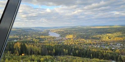 Utsikt över Sollefteå